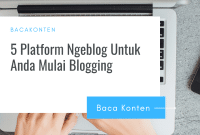 5 platform ngeblog
