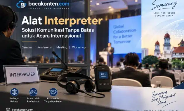 rental alat interpreter semarang